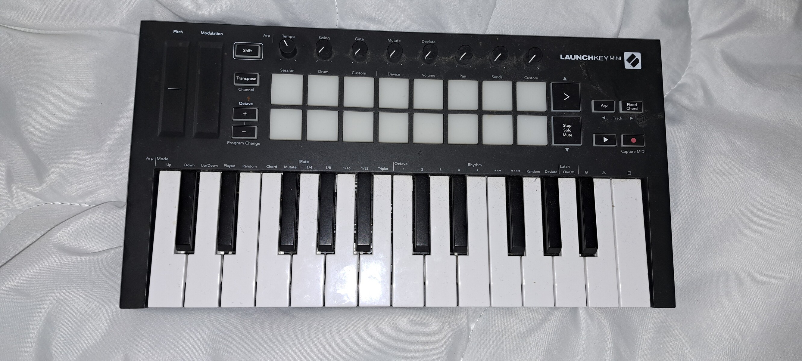 Music Gear Setup by dennistunes featuring Novation Launchkey Mini MK3