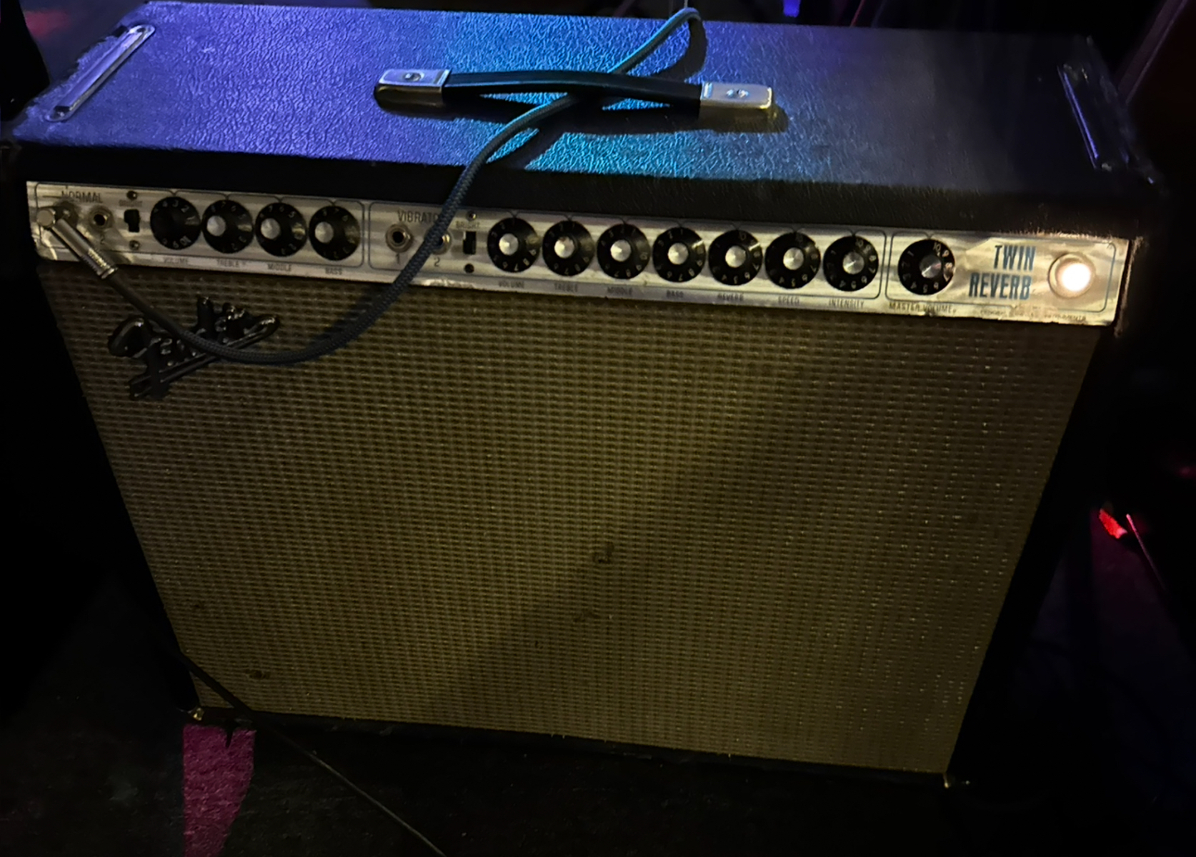 Country Amp Rig by sonicboof featuring Fender 'Silverface' Twin Reverb (1972-1976)