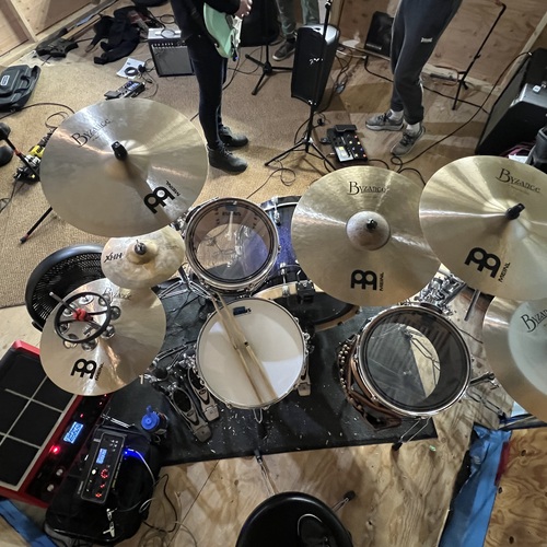 Photo of Pearl Reference Pure and more gear in a drums