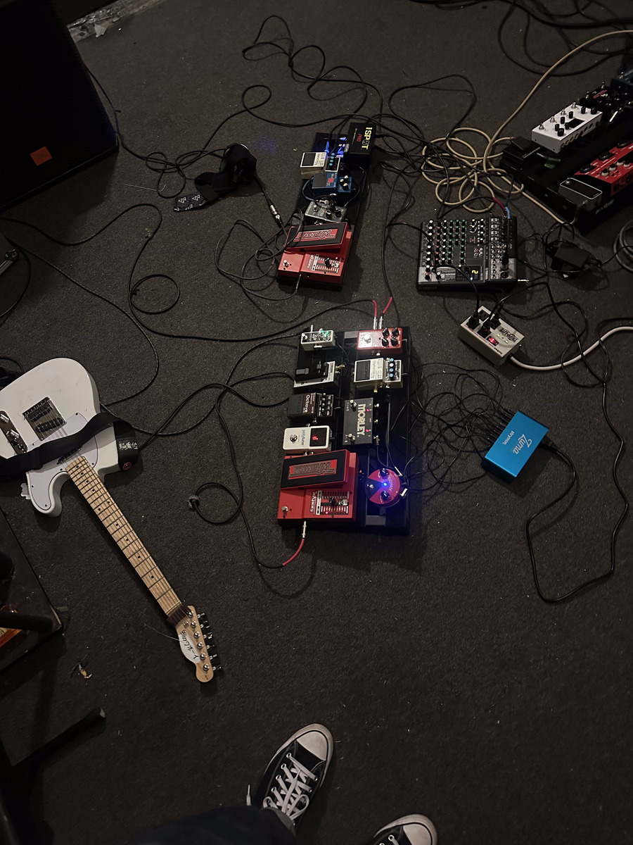 Pedalboard by uc_jordan featuring DigiTech WH-5 Whammy V, TC Electronic PolyTune, and Boss OC-5 Octave and 9 more pieces of gear
