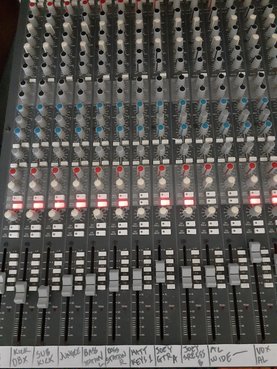 Studio Setup by jimmarchi1 featuring Soundtracs Topaz Project 8 32-Channel