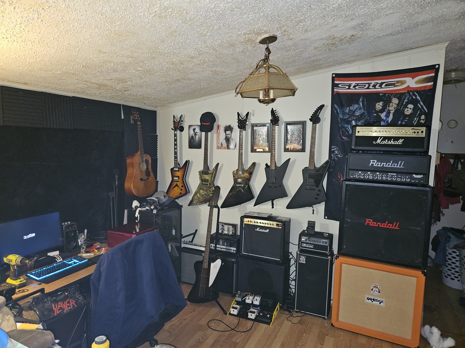 Metal Pedalboard by brandon_hicks featuring Guild G-50, Dean Z Select Classic Black, and Dean Dave Mustaine Zero- In Deth We Trust and 21 more pieces of gear