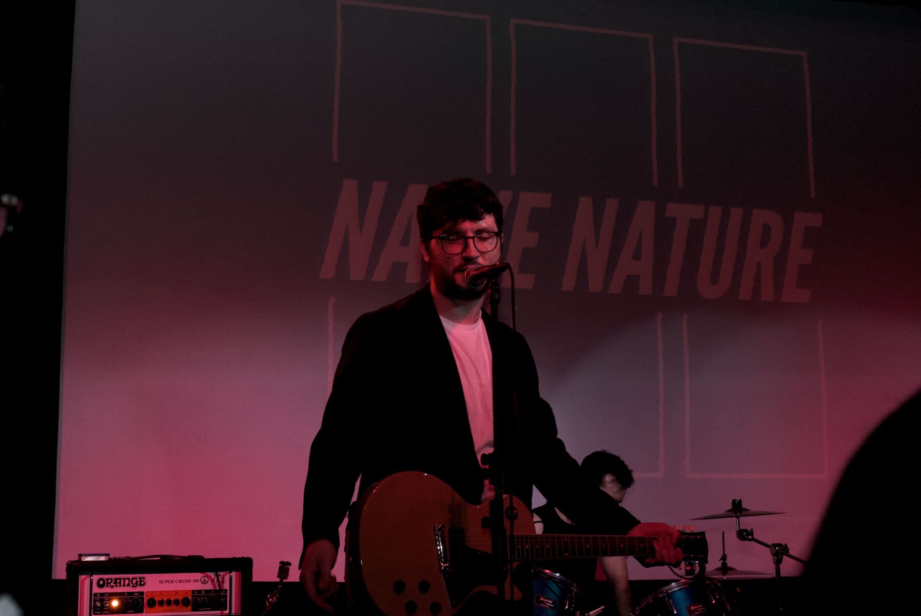 Live Rig by naive_nature featuring Gibson Les Paul Special, Shure SM58, and Orange Super Crush 100