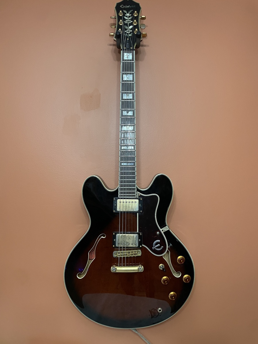 Music Gear Setup by brad_duffy featuring Epiphone Sheraton II