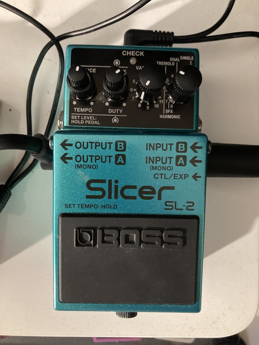 Pedalboard by alecani featuring Boss SL-2 Slicer