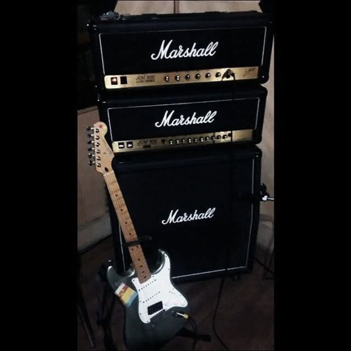 Metal Studio Setup by joaoribeiro featuring Fender Mexican Stratocaster, Marshall JCM900 4100, and Marshall JCM800 2203 and 2 more pieces of gear