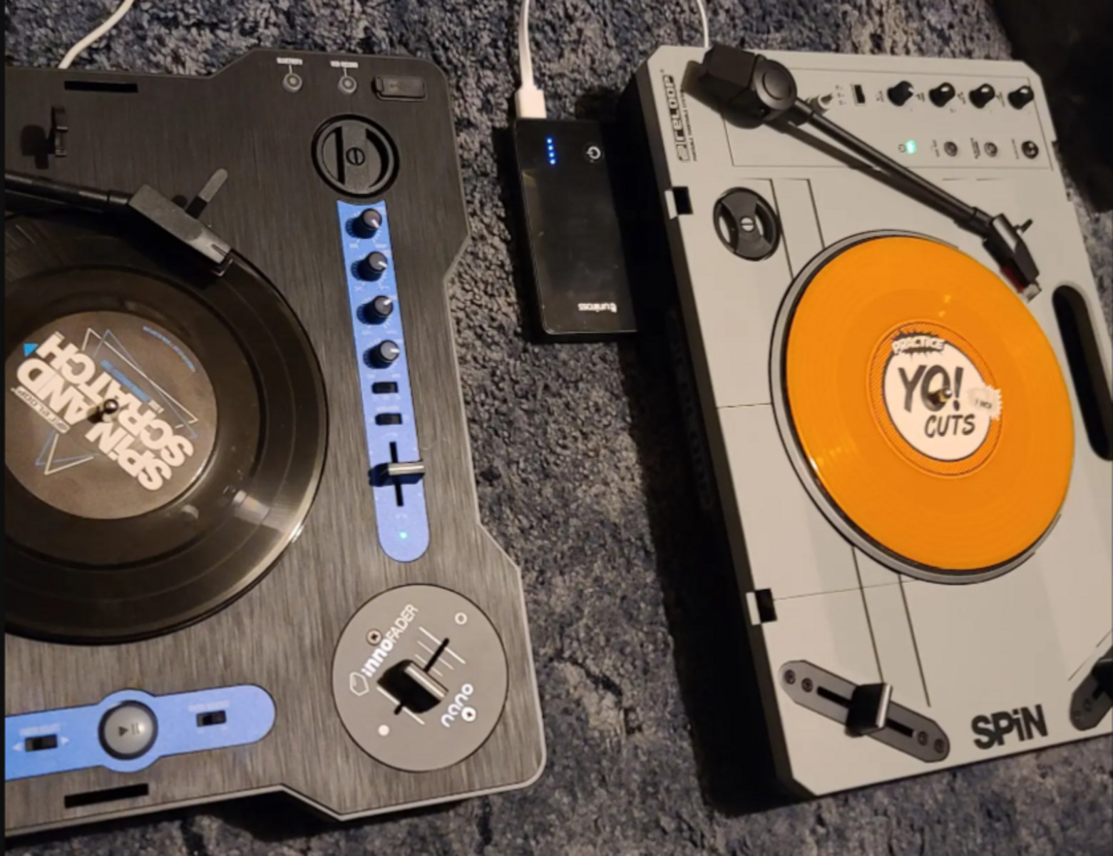 DJ Setup by turn_tables featuring Reloop SPiN Portable Turntable