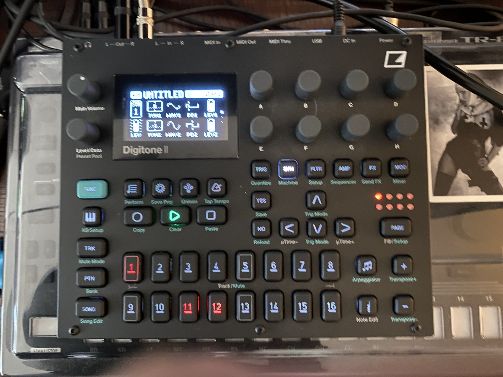 Synth Setup by the_dude_56220 featuring Elektron Digitone II 16-track Polyphonic Digital Synthesizer