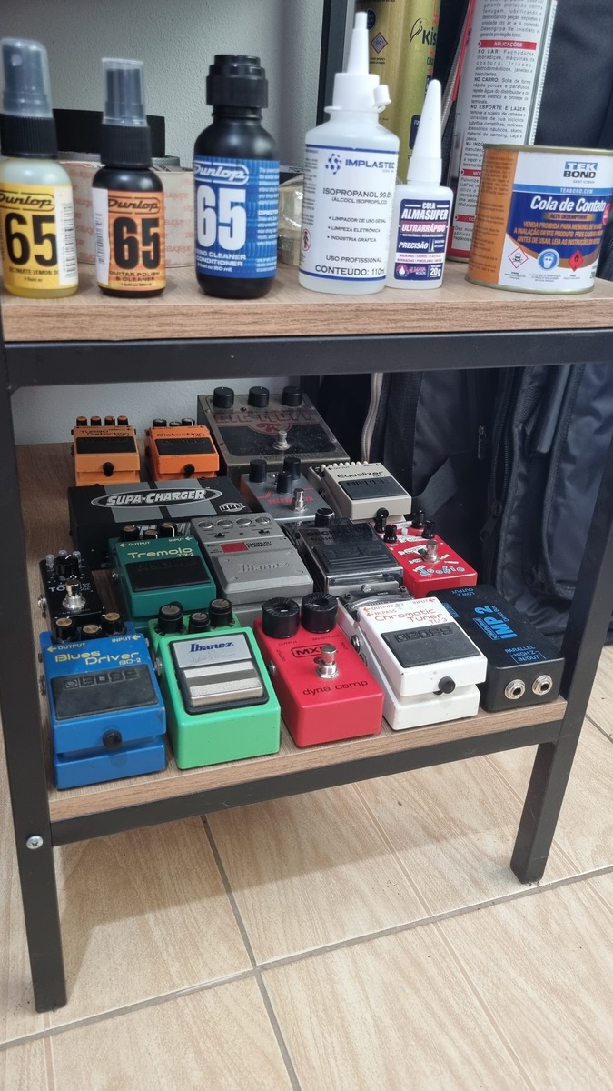 Pedalboard by joaoribeiro featuring Whirlwind IMP 2 Unbalanced to Balanced Audio Converter, Boss TU-3 Chromatic Tuner, and MXR M102 Dyna Comp and 16 more pieces of gear