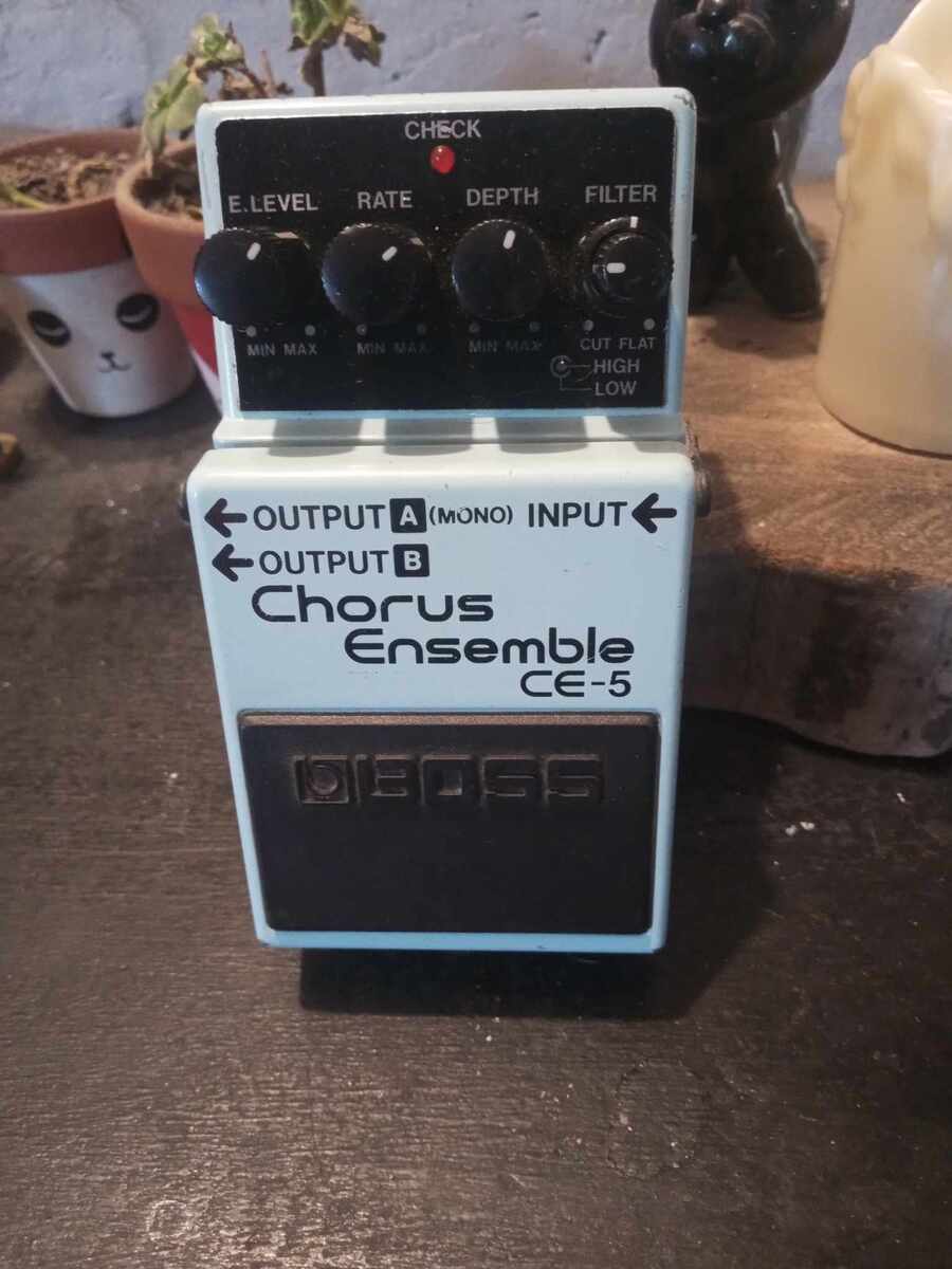 Metal Pedalboard by fede_kempff featuring Boss CE-5 Chorus Ensemble