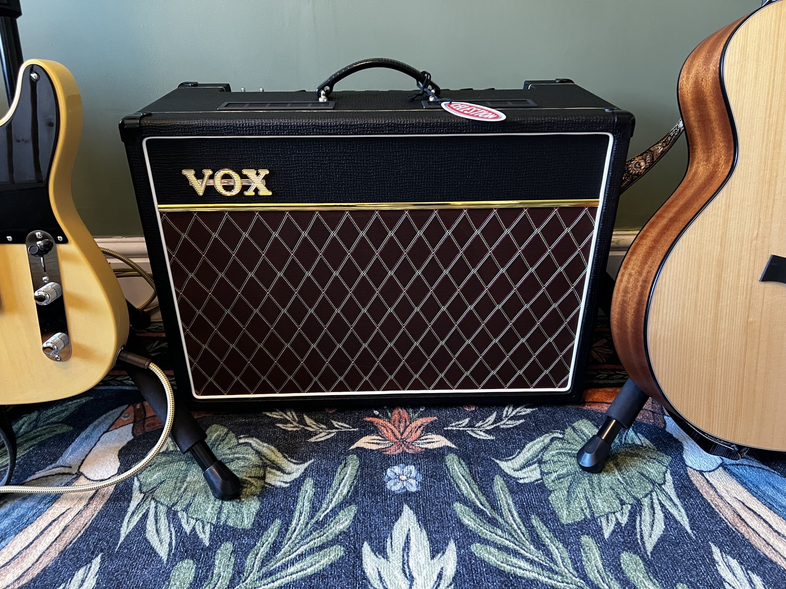 Amp Rig by magpye1 featuring Vox AC15 C1X