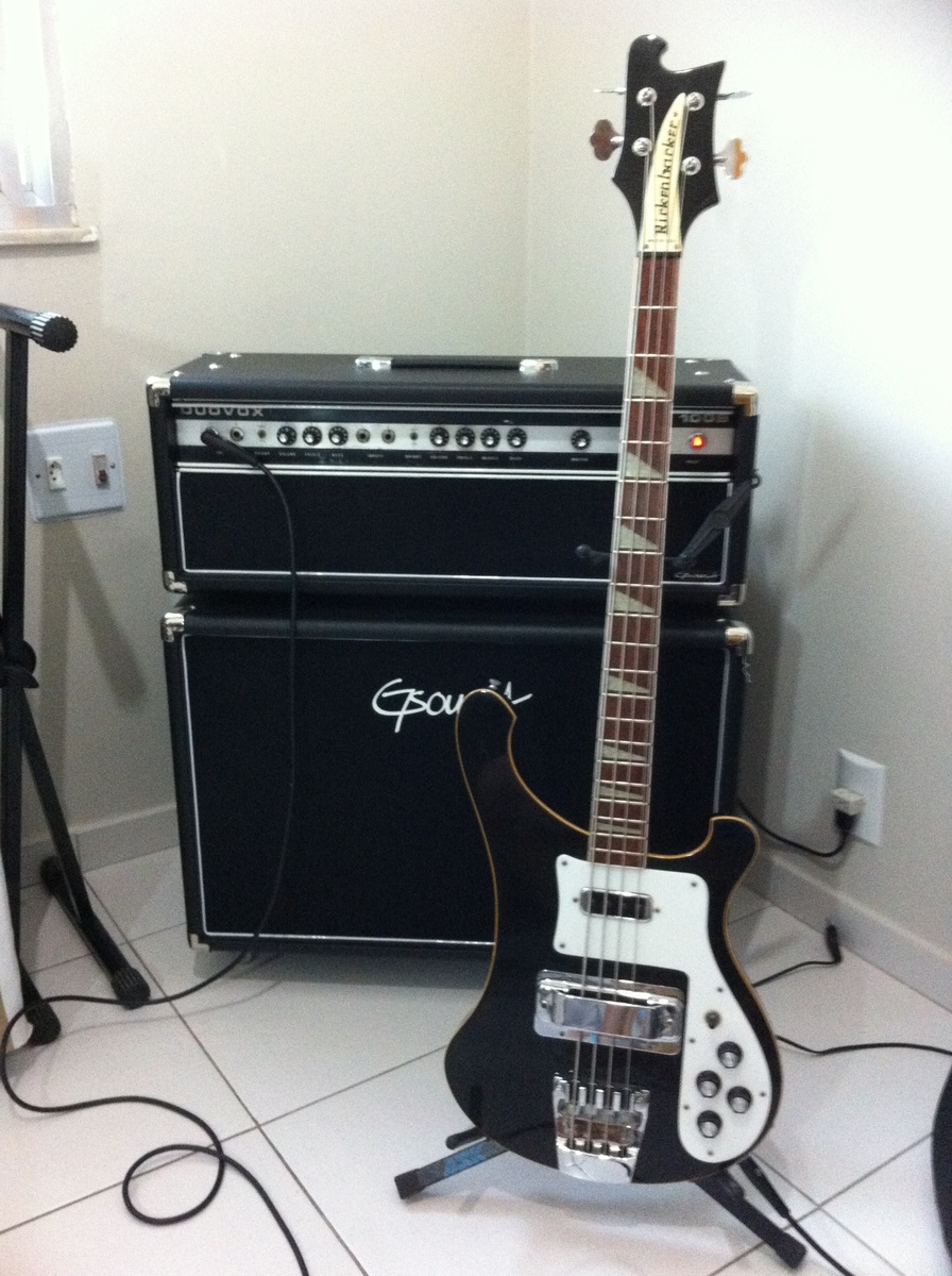 Rickenbacker Music Gear Setup by luiz_fernando_borges featuring Rickenbacker 4003 and Giannini Duovox 100B