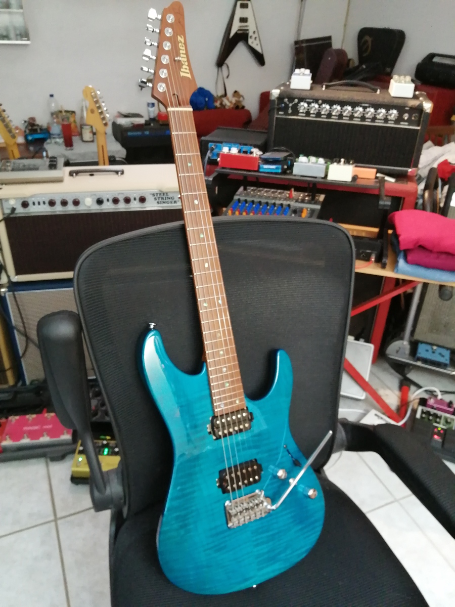 Music Gear Setup by lothy featuring Ibanez MM1 Martin Miller Signature Electric Guitar