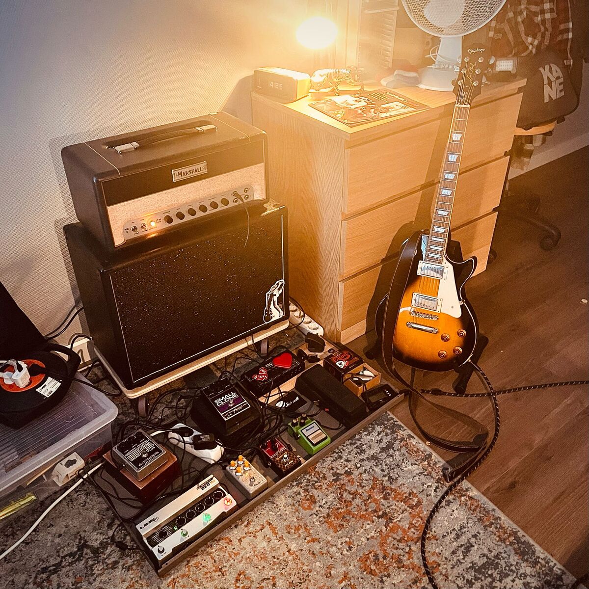 Pedalboard by dean_zonneveld featuring Epiphone Les Paul, Line 6 DL4 MkII, and Electro-Harmonix XO Holy Grail Plus and 7 more pieces of gear