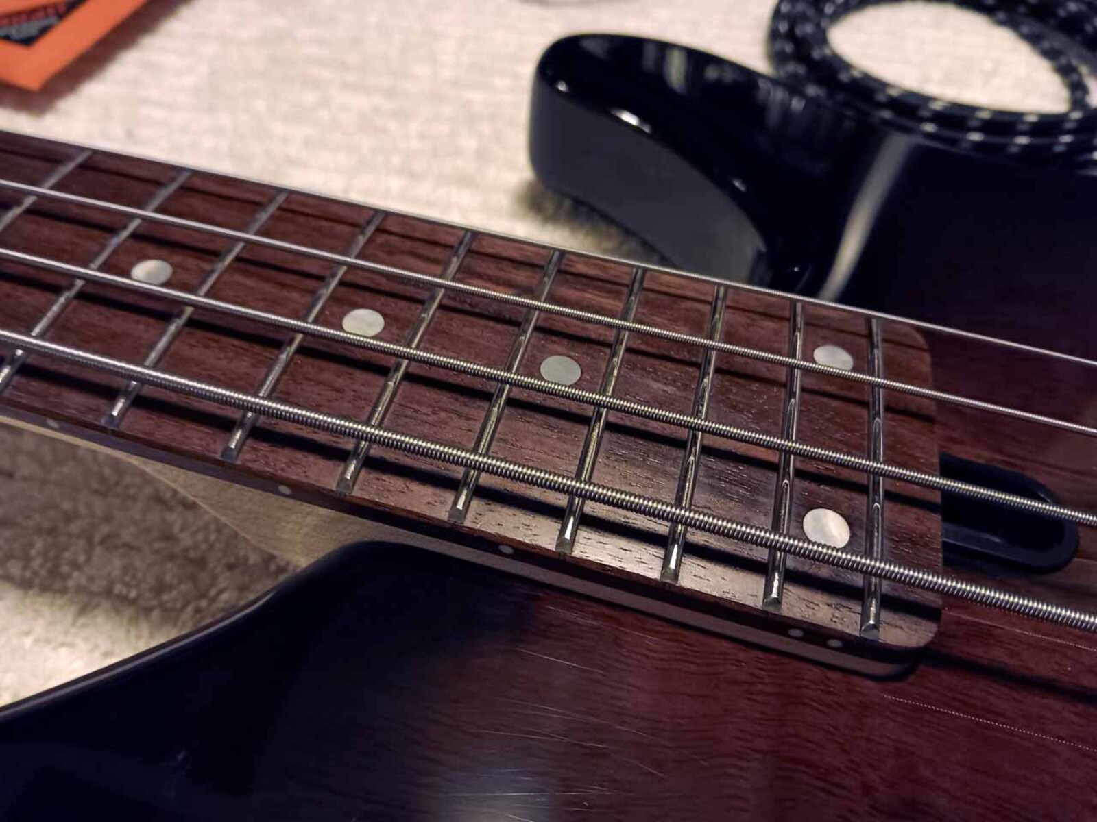 Music Gear Setup by jeremy_crockett featuring Yamaha Mango Wood 4-String Electric Bass Guitar