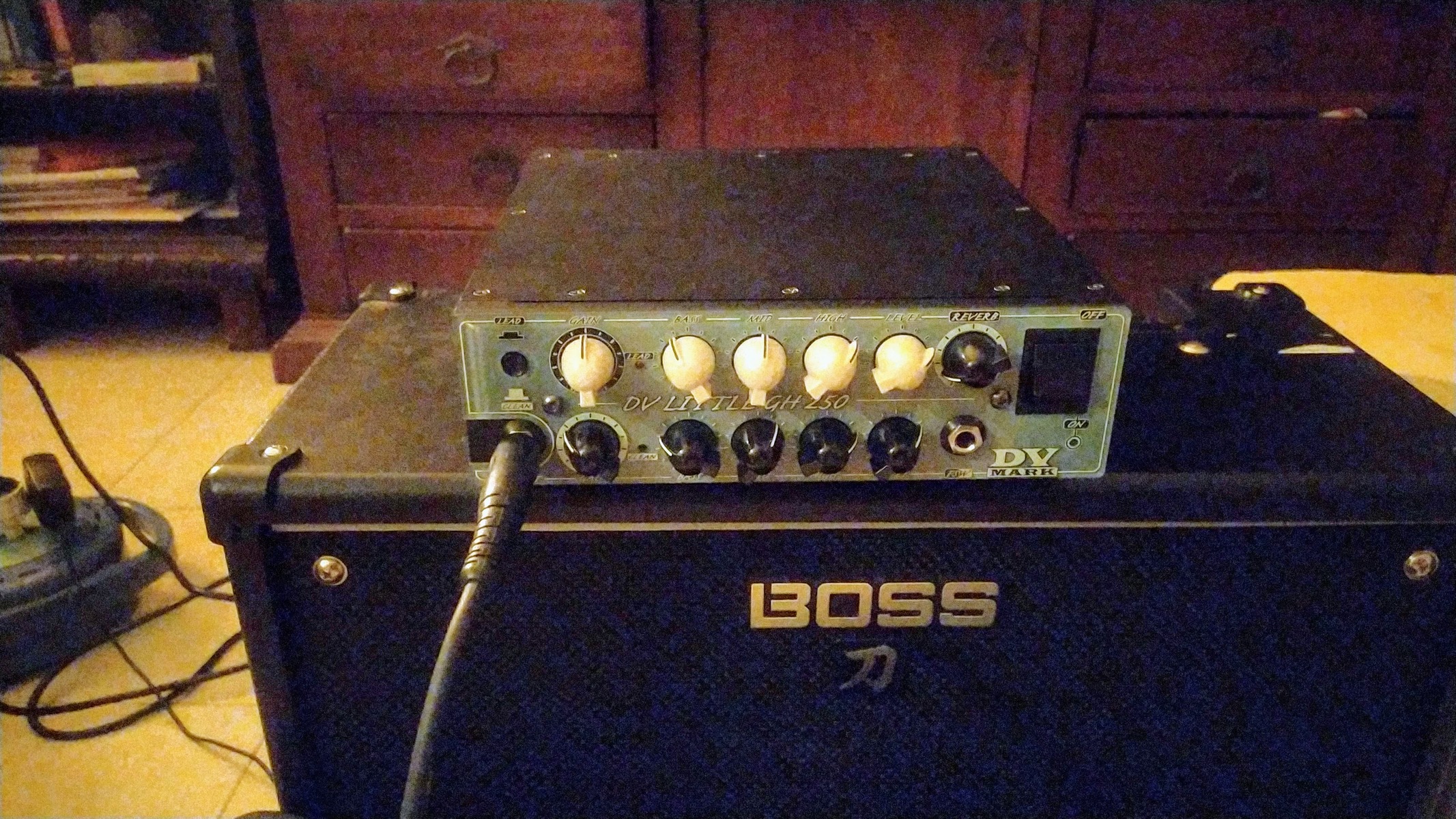 Amp Rig by dusko featuring DV Mark	Little GH 250 Greg Howe Signature 2-Channel 250-Watt Guitar Amp Head