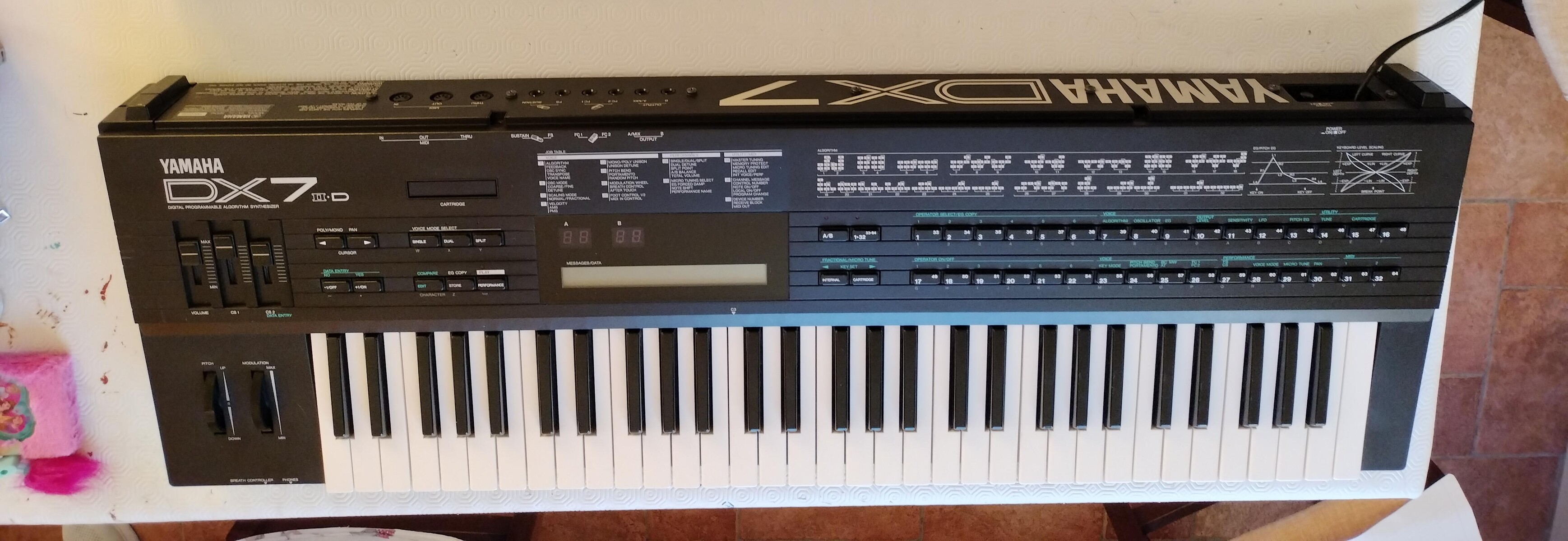 Music Gear Setup by fulcro featuring Yamaha DX7-IID