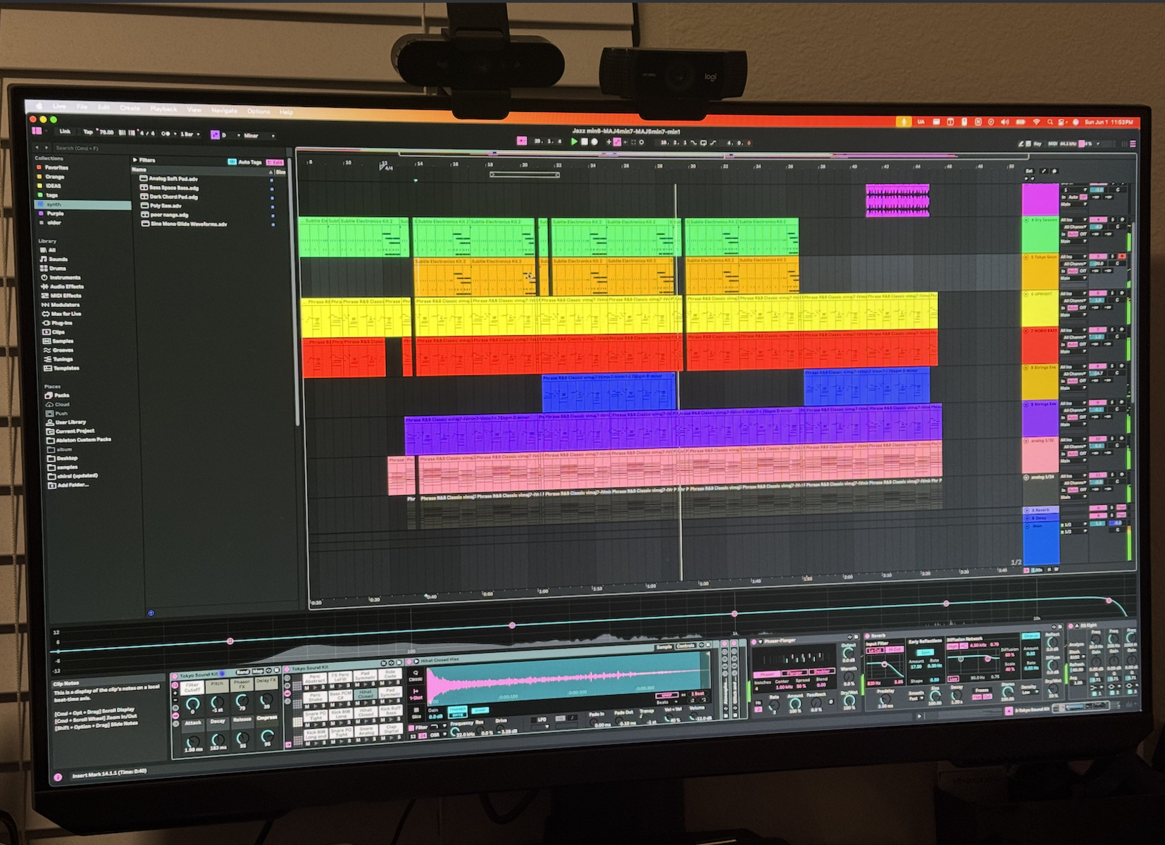 Music Gear Setup by pyokyakult featuring Ableton Live