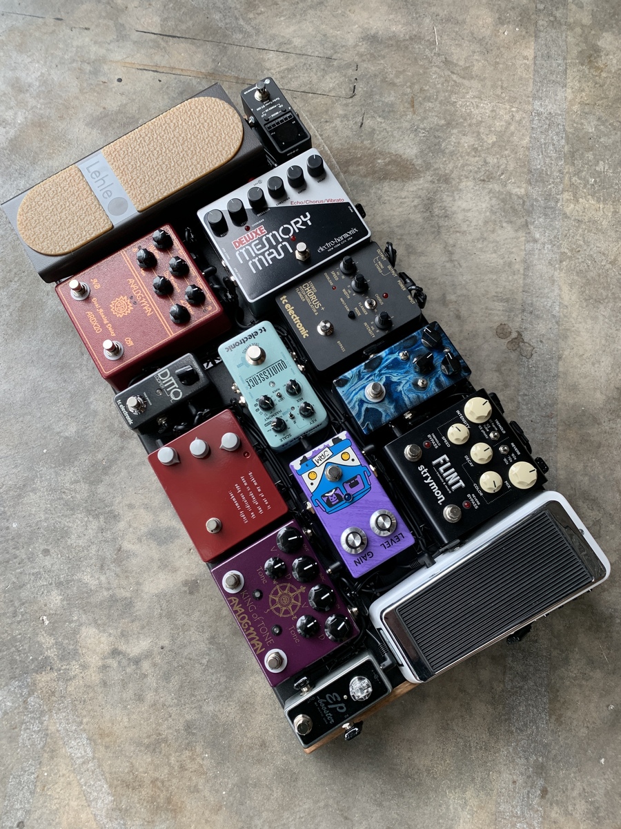 Country Music Gear Setup by simeon_boyadjiev featuring Strymon Zuma, Strymon Ojai Expansion Kit, and Empress Effects Buffer and 14 more pieces of gear