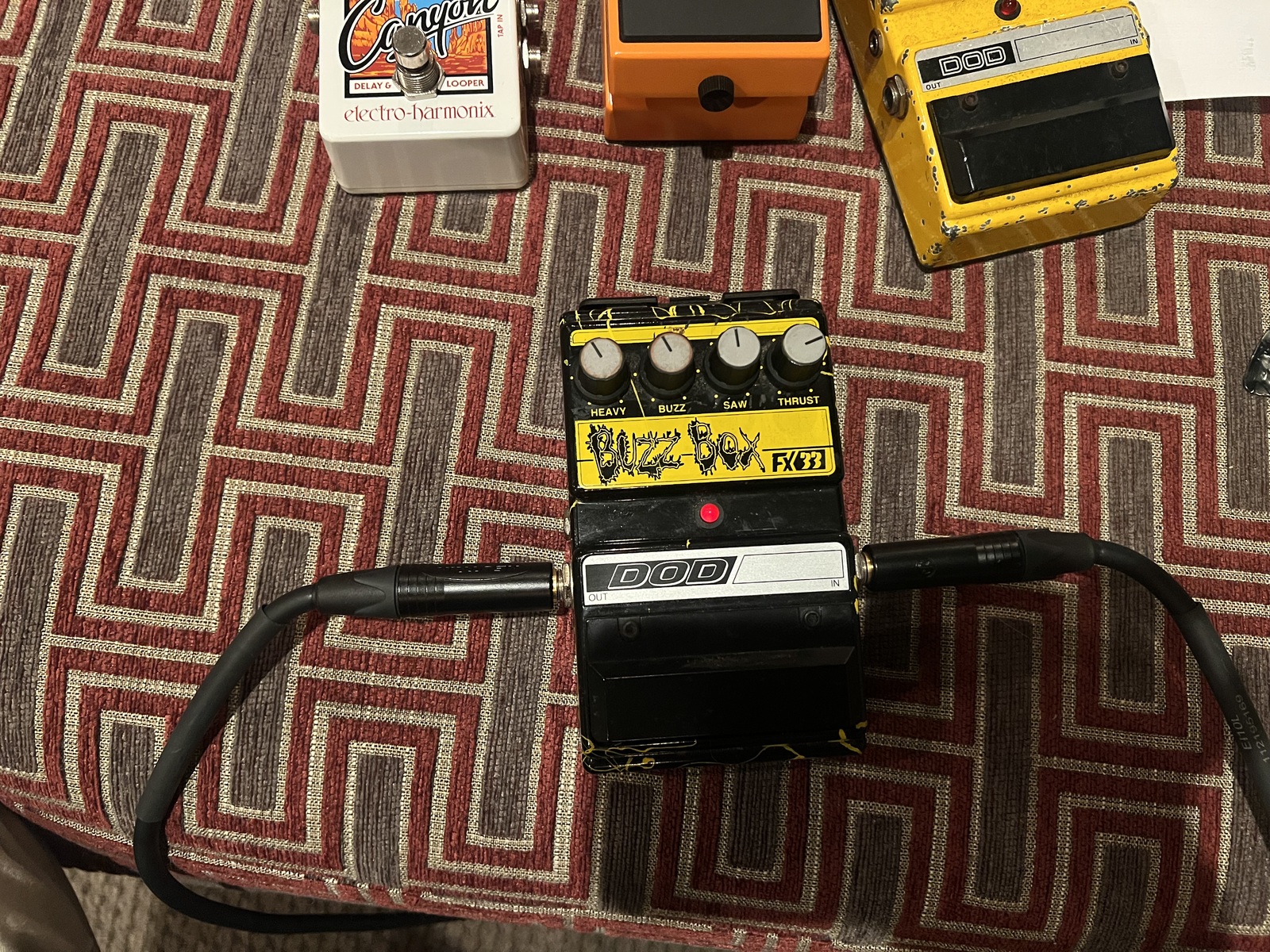 Music Gear Setup by andrew_sumwalt featuring DOD FX33 Buzz Box