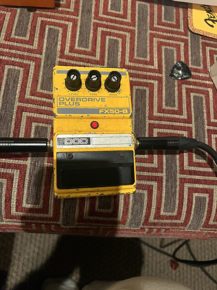 Music Gear Setup by andrew_sumwalt featuring DOD FX50B Overdrive Plus