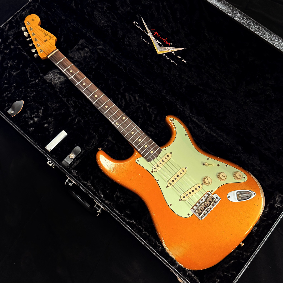 Music Gear Setup by shepherd featuring Fender Masterbuilt '59 Stratocaster Wildwood "10" by Todd Krause
