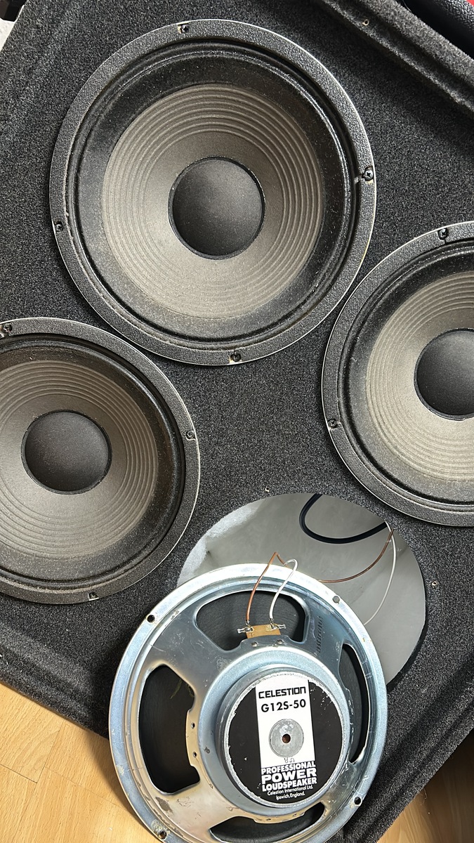 Amp Rig by crazyguitarguy featuring Celestion G12S50 12" ceramic loudspeaker