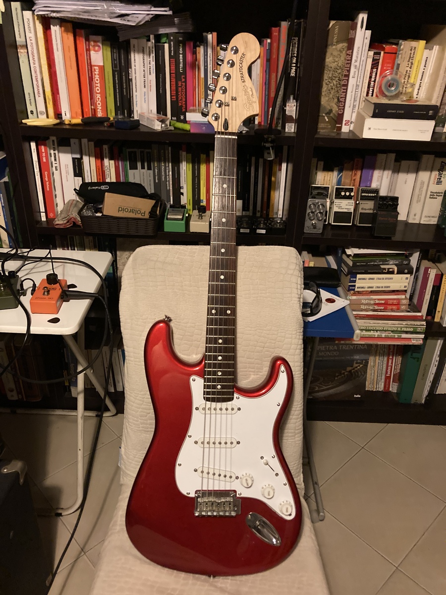 Music Gear Setup by alecani featuring Squier Standard Stratocaster