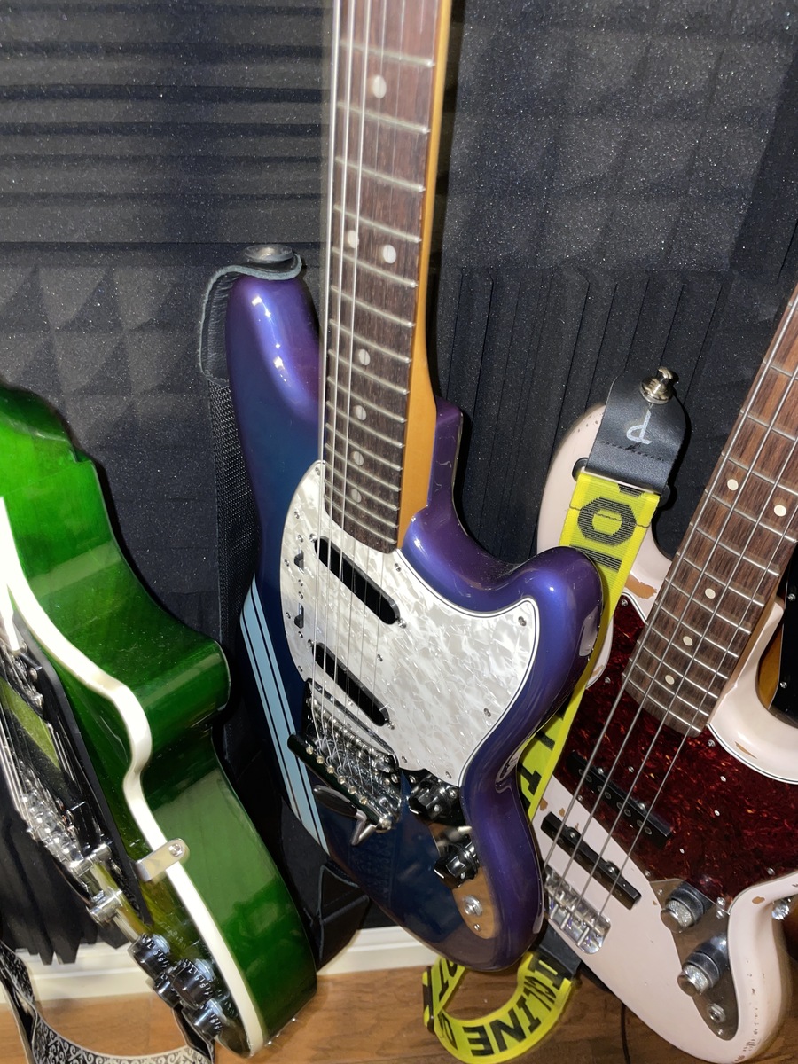 Studio Setup by brett_brewer featuring Fender Vintera II '70s Mustang Electric Guitar