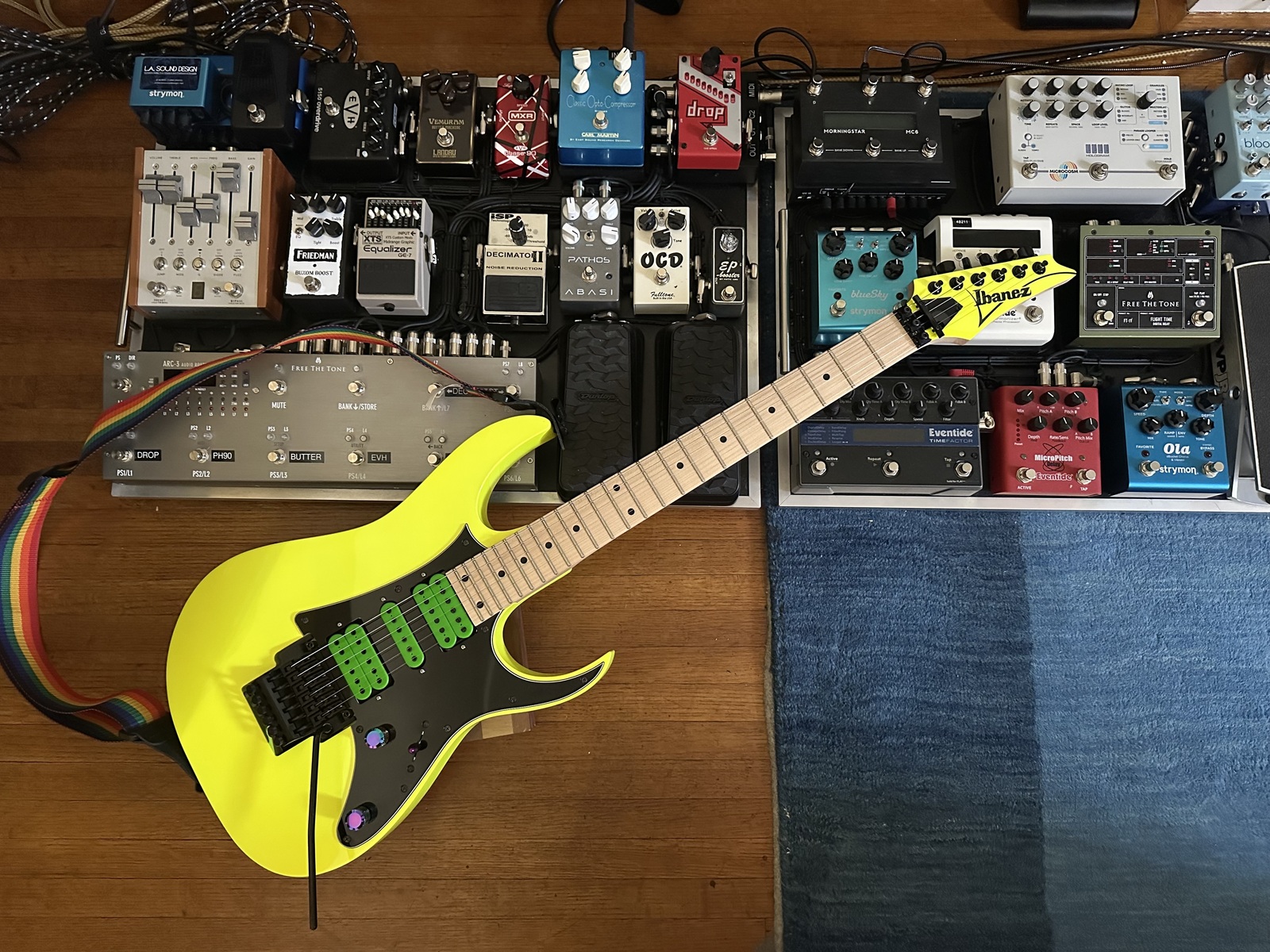 Music Gear Setup by edgedancer featuring Ibanez Genesis Collection RG550
