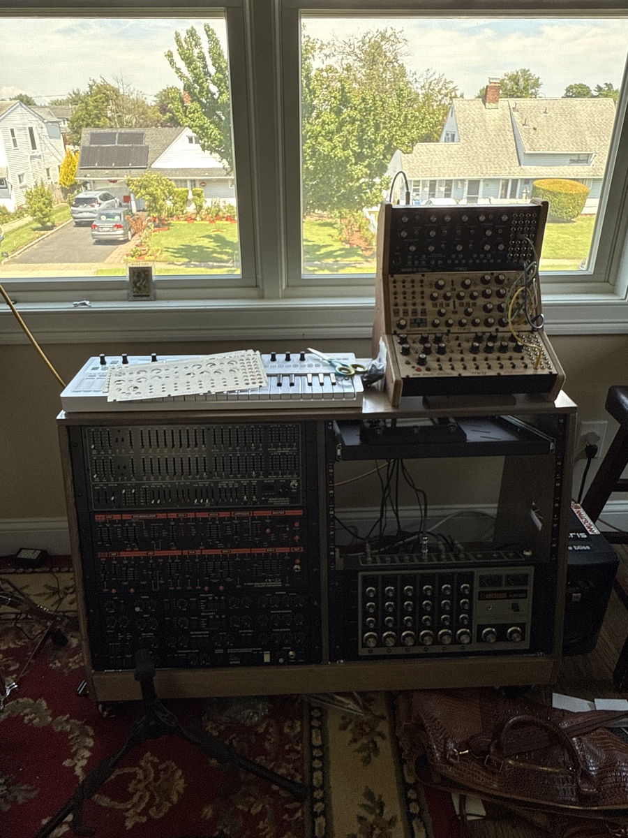 Electronic Studio Setup by 13thfloorcowboy featuring Black Corporation Deckard's Dream MK2, Black Corporation ISE-NIN, and Black Corporation Xerxes MK2 and 6 more pieces of gear