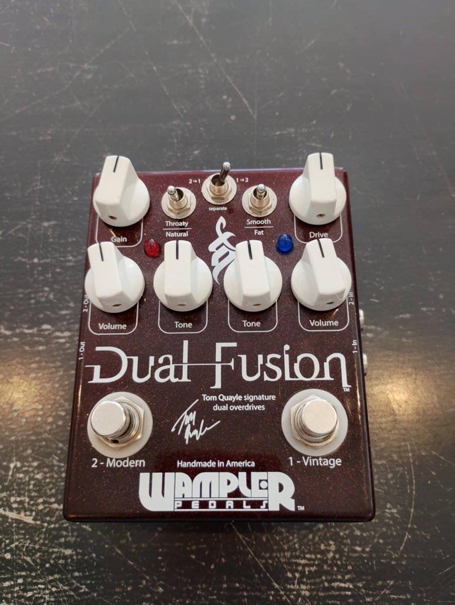 Pedalboard by fede_kempff featuring Wampler Dual Fusion V1
