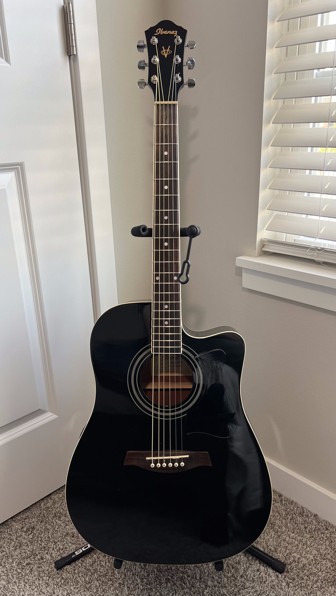 Music Gear Setup by cynic_cognition featuring Ibanez V70CE Acoustic-Electric