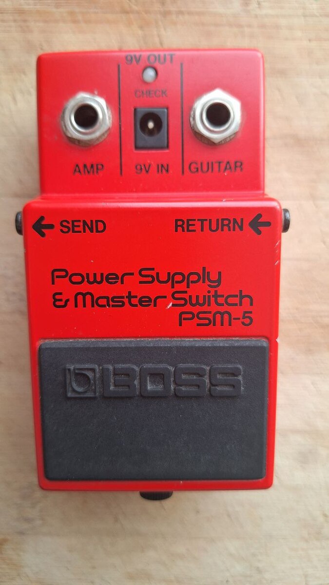 Pedalboard by sacha_il_bove_show featuring Boss PSM-5 Power Supply & Master Switch (1984 - 1990)