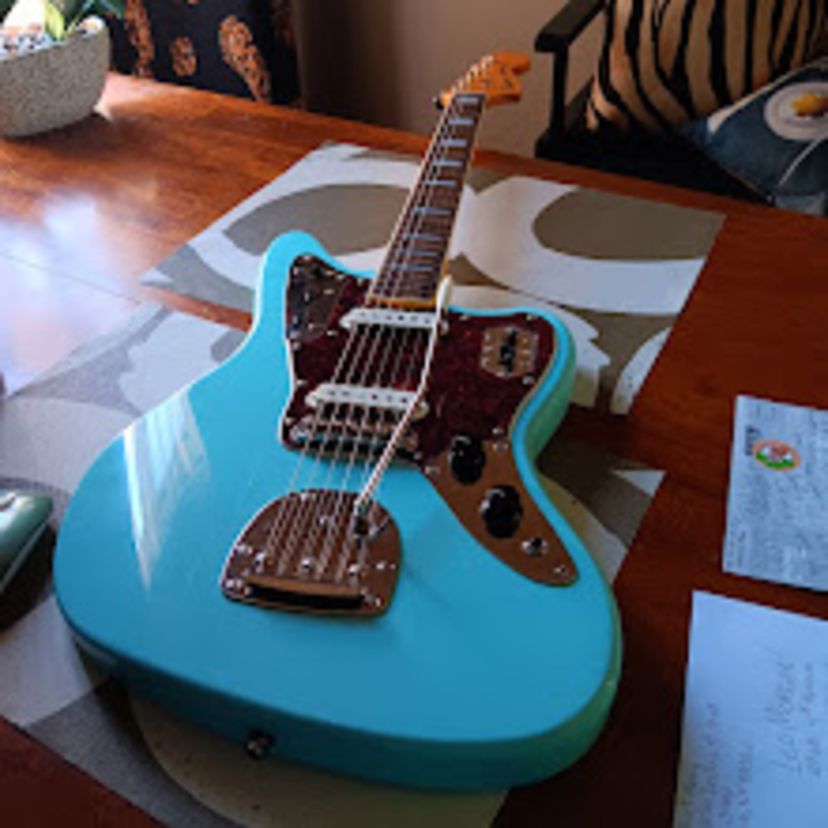 Music Gear Setup by creepingnet featuring Squier Classic Vibe '70s Jaguar Limited Edition Electric Guitar and Squier Classic Vibe '70s Jaguar