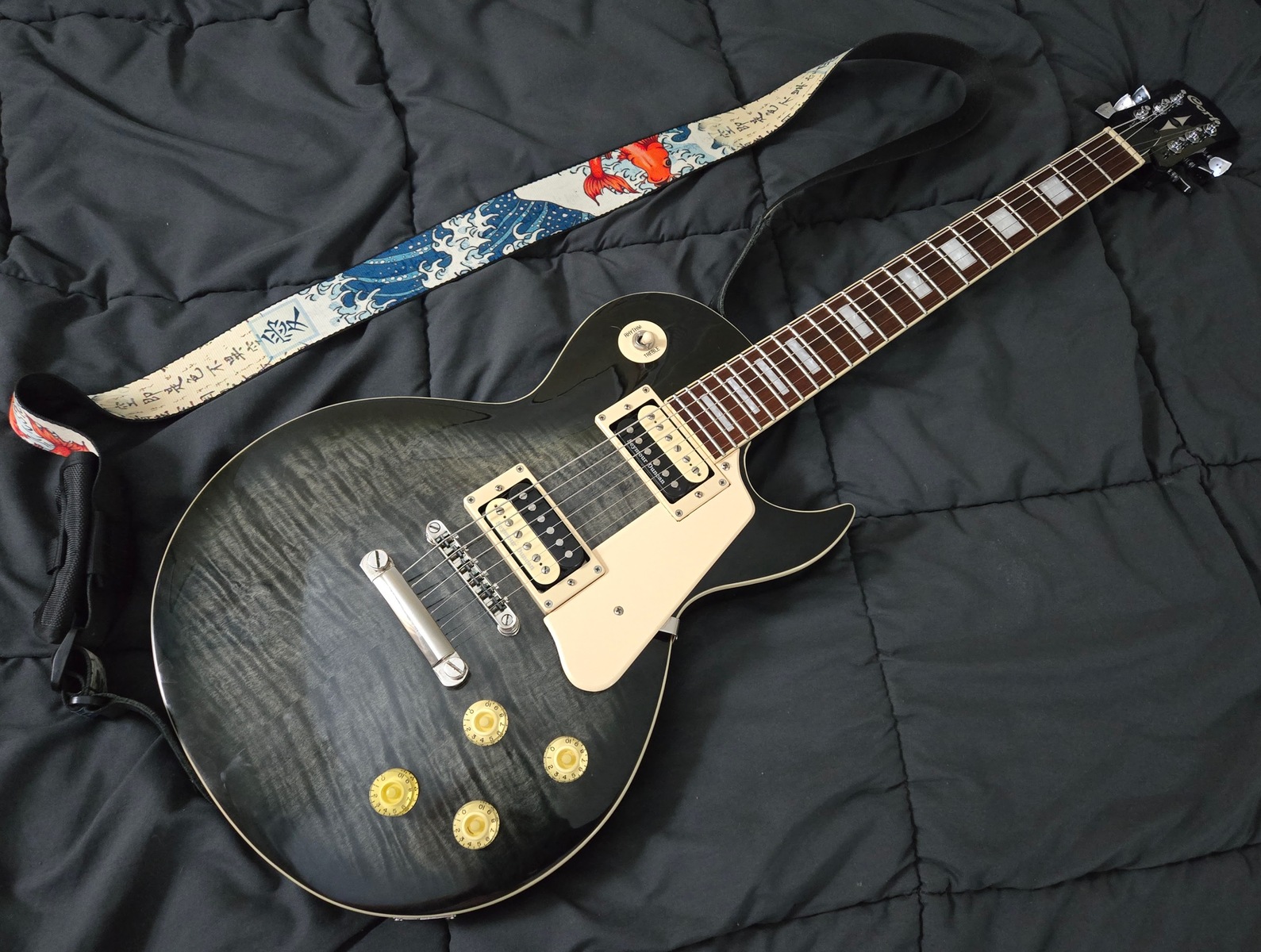 Music Gear Setup by polarbear925 featuring Cort CR250