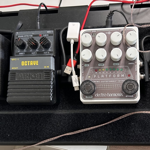 ARION MOC-1 オクターブエフェクター AssH BOSSより嬉しいARIONの魅力