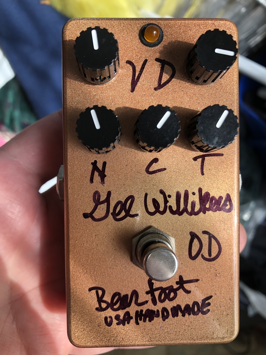 Pedalboard by cedargladeguitars featuring Bearfoot FX Gee Willikers Overdrive