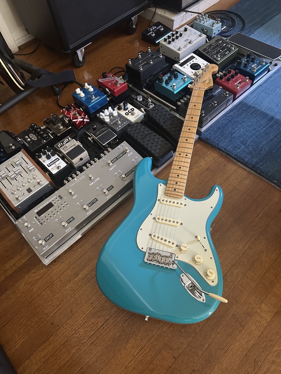 Music Gear Setup by edgedancer featuring Fender American Professional II Stratocaster