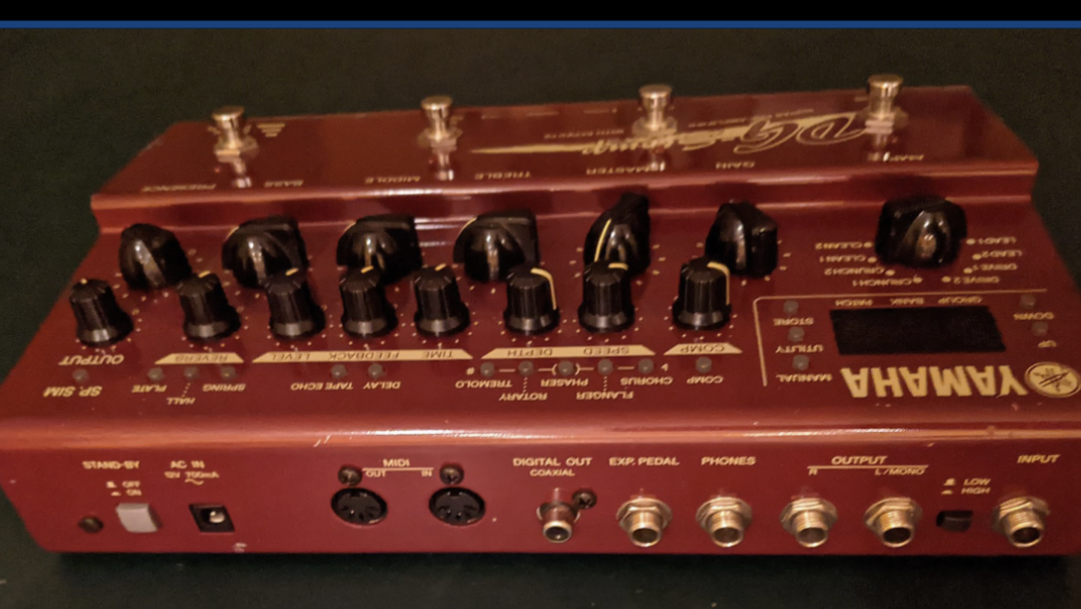 Pedalboard by cedargladeguitars featuring Yamaha DG-stomp