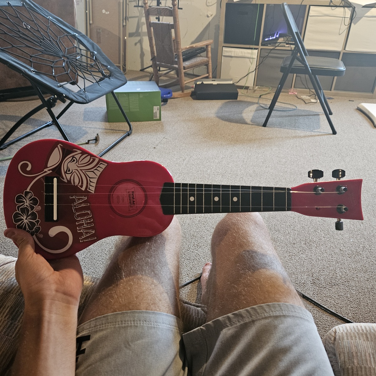Music Gear Setup by ianm_sings featuring First Act Discovery Soprano Ukulele FG4022