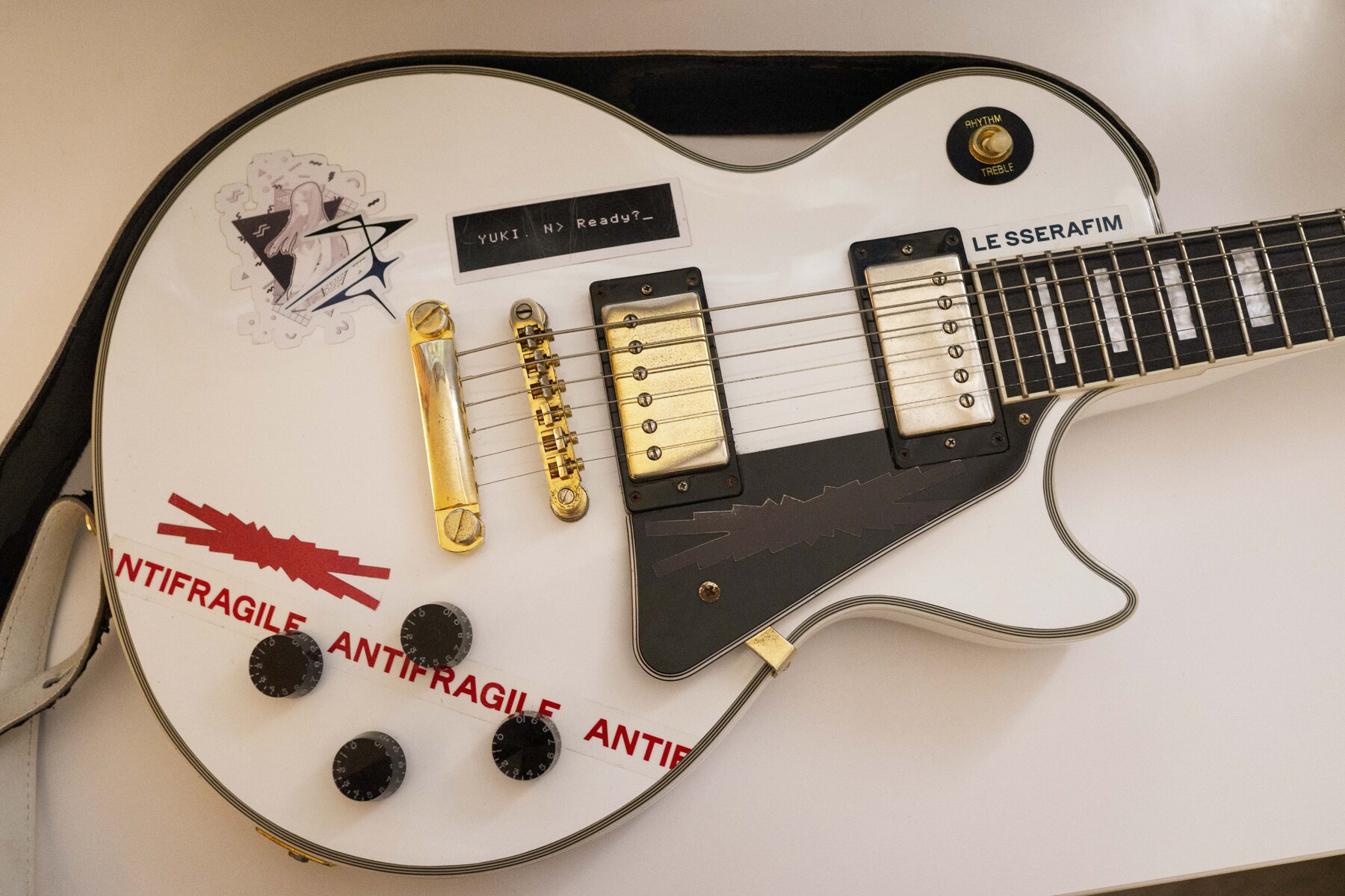 Punk Music Gear Setup by 5nanometers featuring Epiphone Les Paul Custom