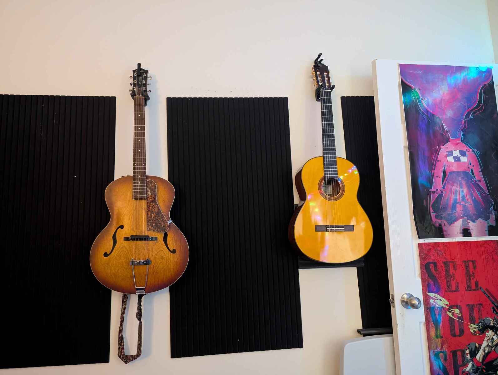 Godin Music Gear Setup by bleepmusic featuring Godin 5th Avenue Archtop and Yamaha CG142S