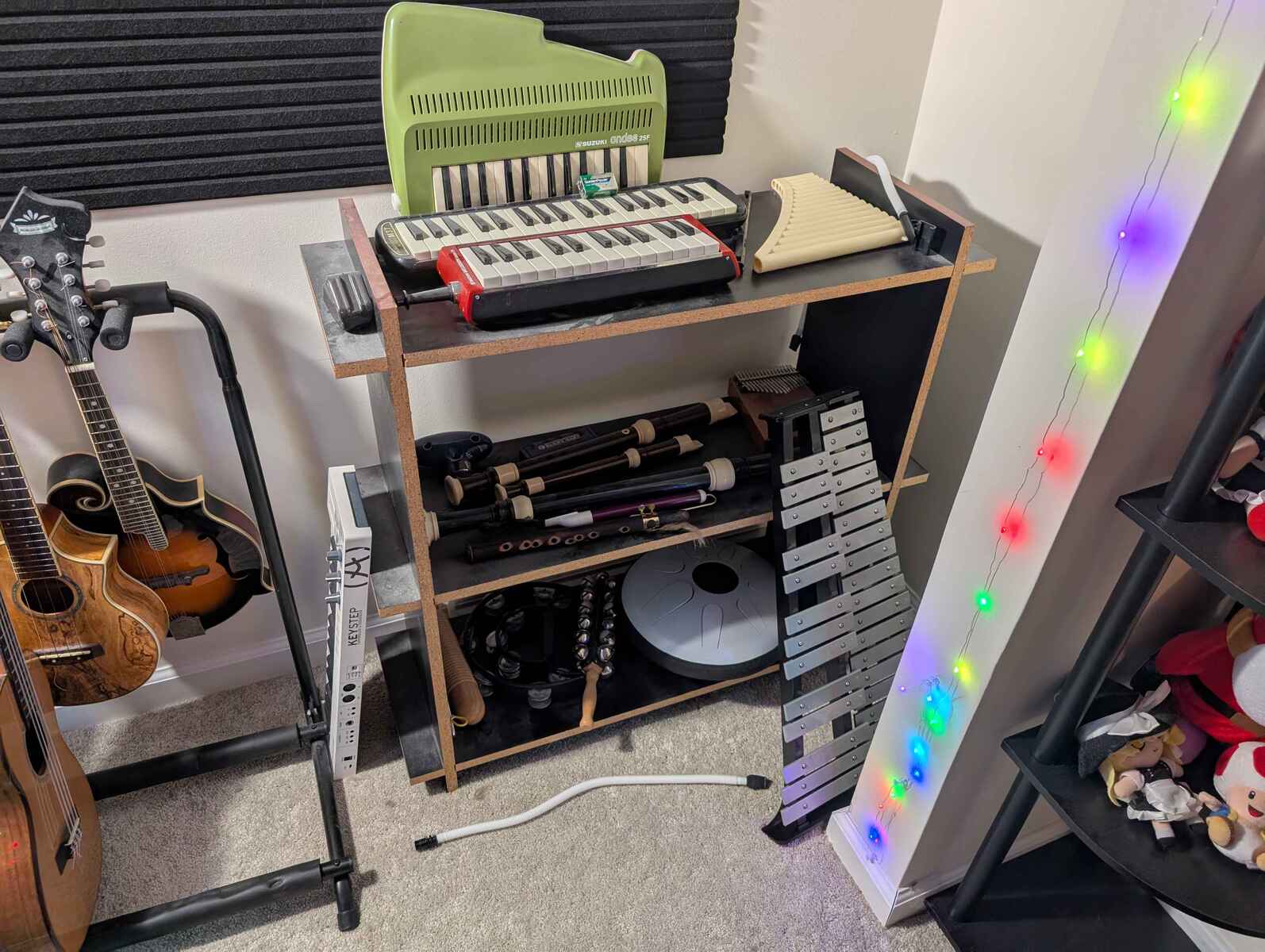 Studio Setup by bleepmusic featuring Suzuki A-25F Andes Recorder
