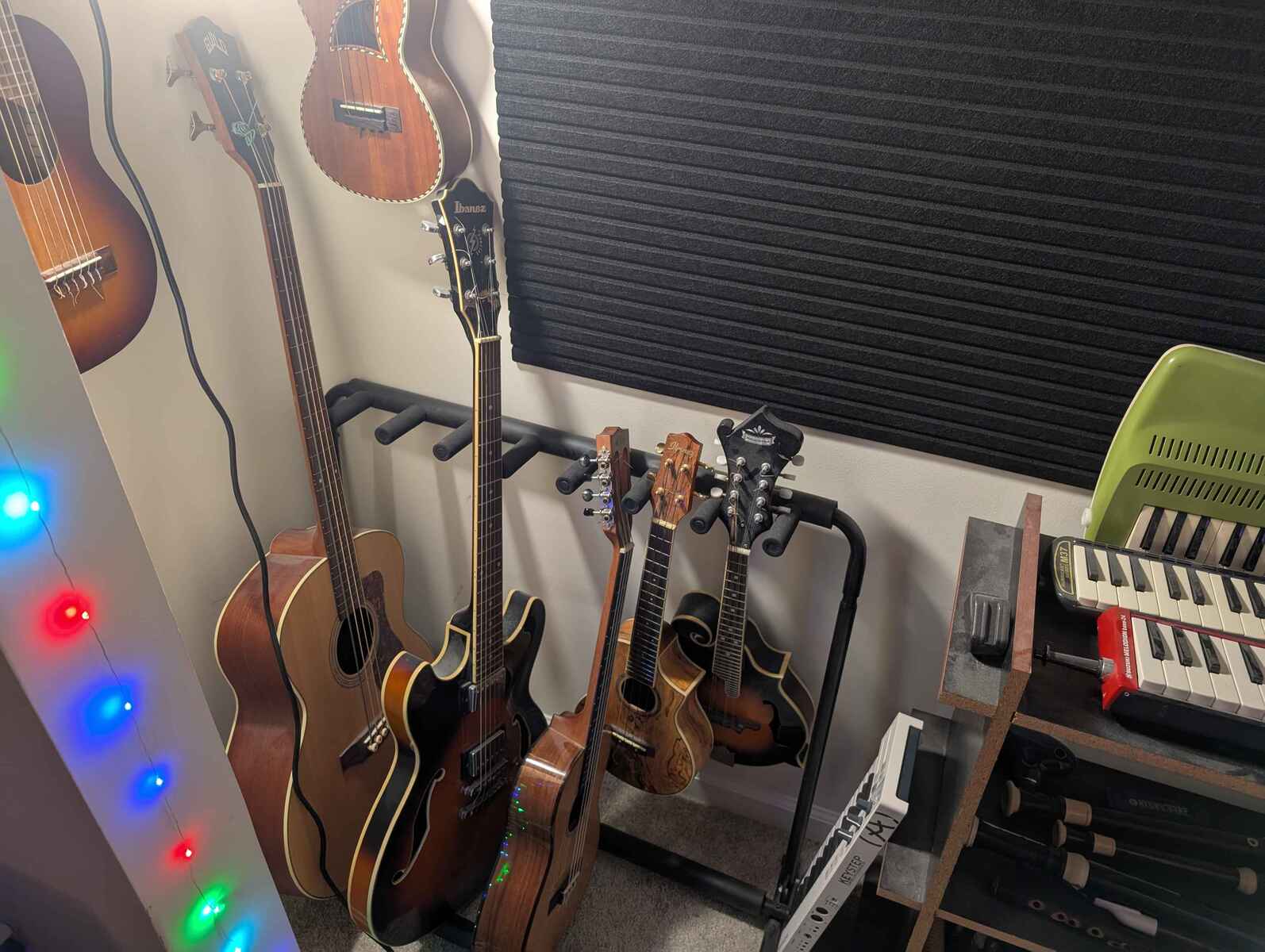 Electronic Studio Setup by bleepmusic featuring Ibanez Artcore AS73 and Arturia Keystep