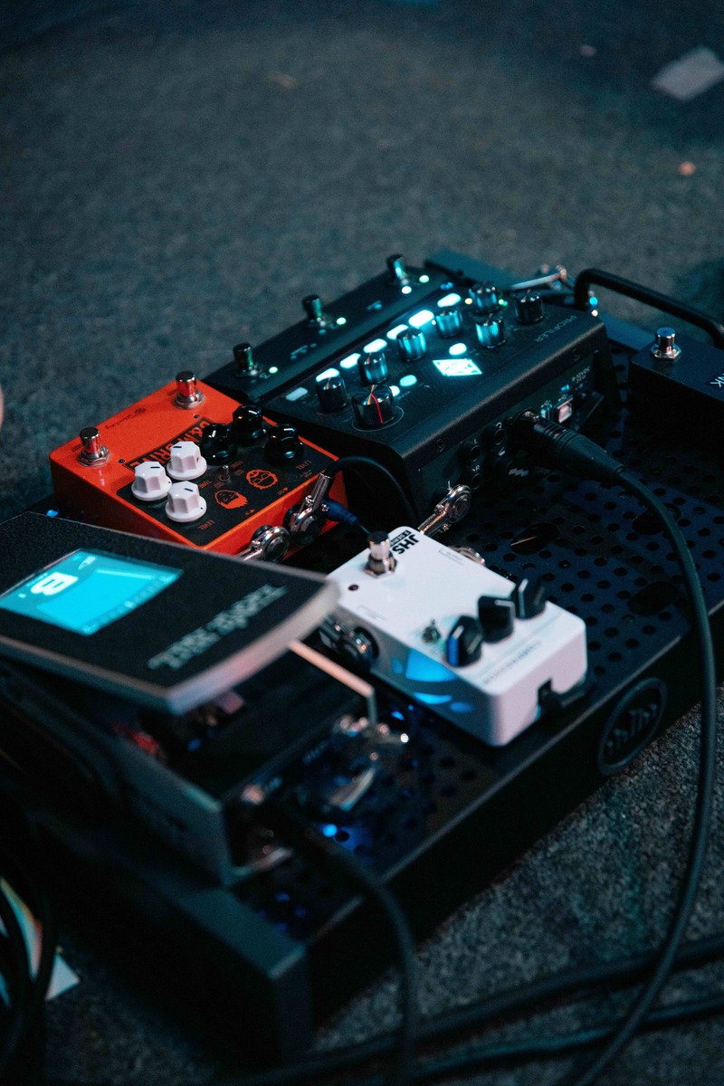 Blues Pedalboard by marksamplertownsend featuring Ernie Ball VPJR Tuner Pedal, JHS 3 Series Compressor, and Keeley D&M Drive and 3 more pieces of gear