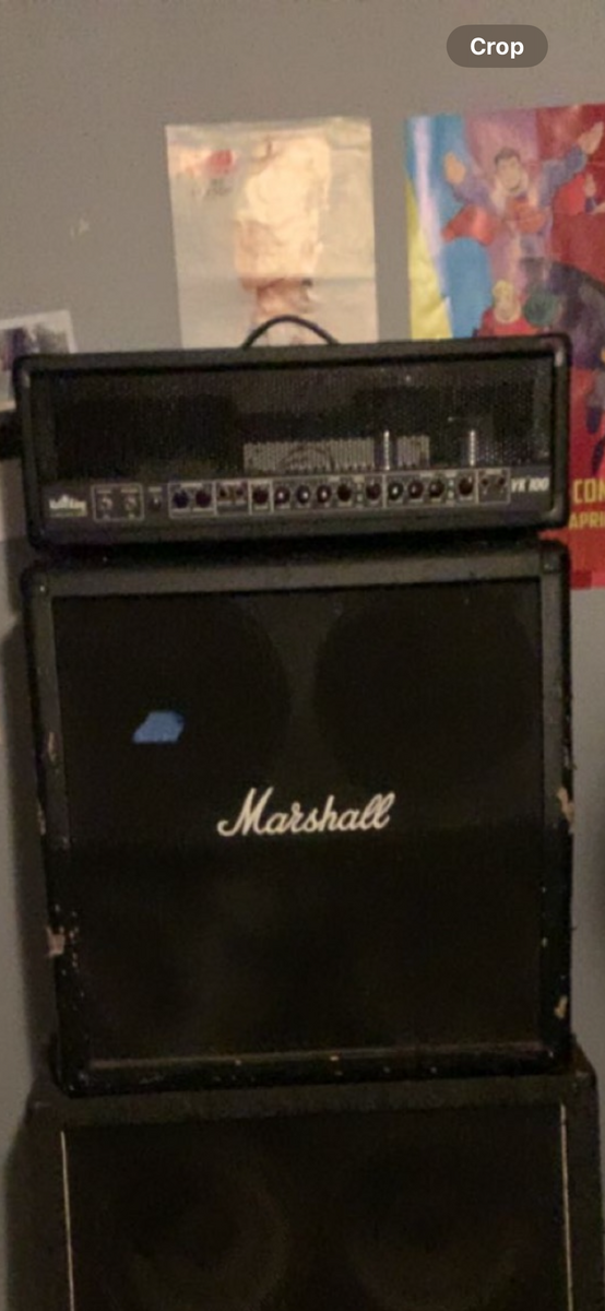 Peavey Amp Rig by jpete_115 featuring Peavey Valveking VK100 Head and Marshall MG 412 BG