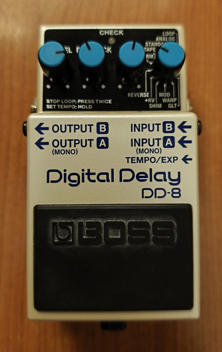 Pedalboard by george_pantsios featuring Boss DD-8 Digital Delay