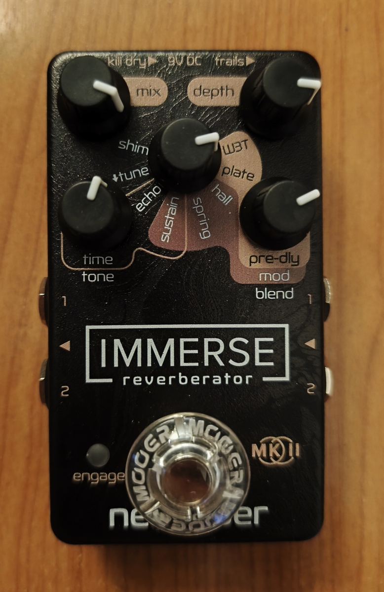 Pedalboard by george_pantsios featuring Neunaber Immerse Reverberator Mk II