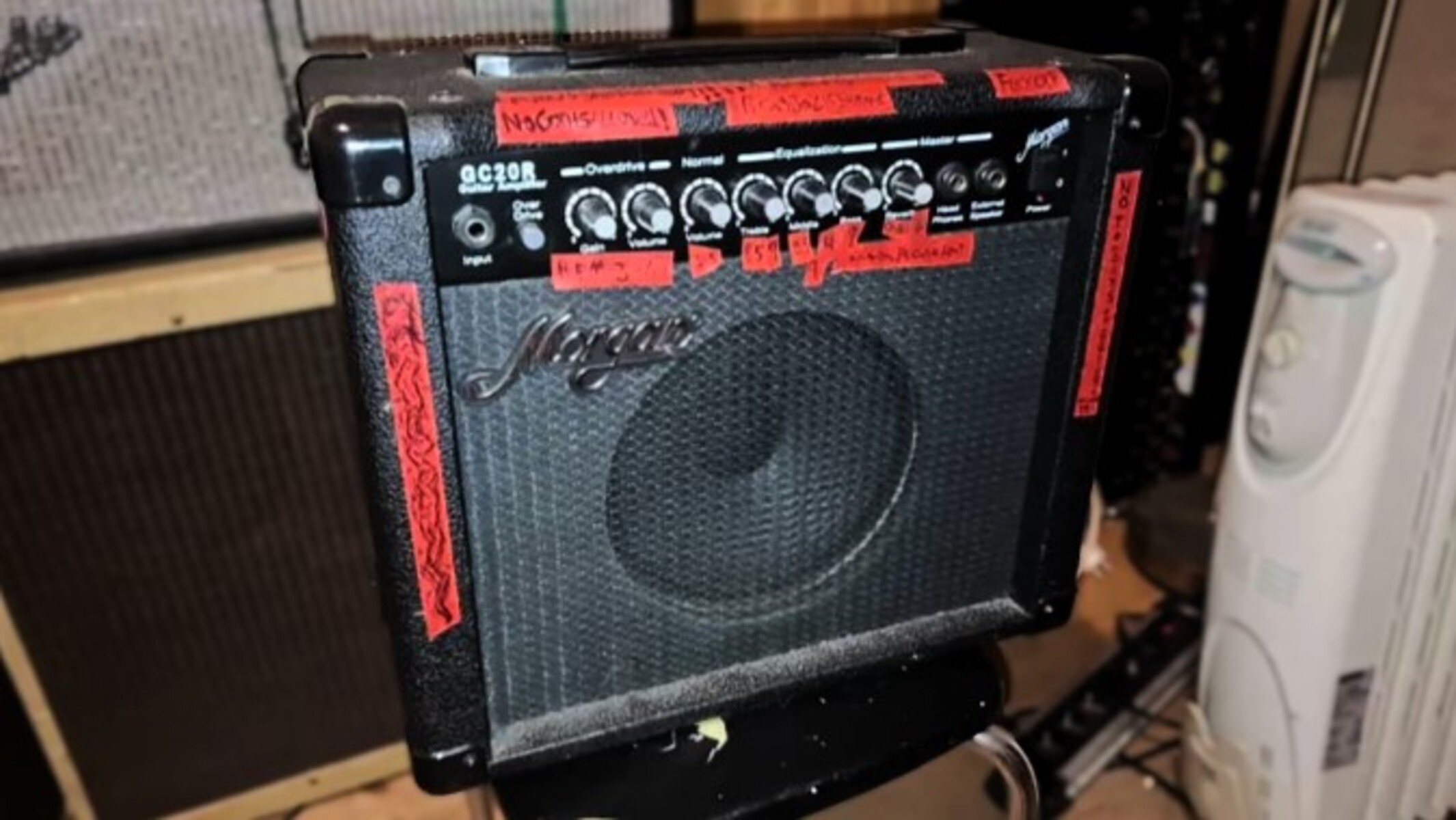 Amp Rig by lars_gustav_larsson featuring Morgan Guitars (Norway) Morgan GC20R